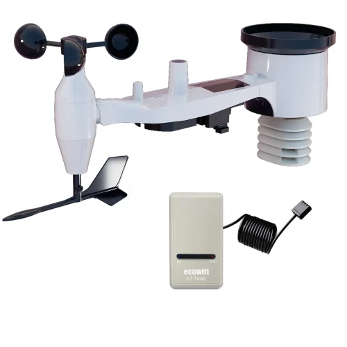 Ecowitt GW1201 Stations météo Wi-Fi 7-en-1 (passerelle GW1200)
