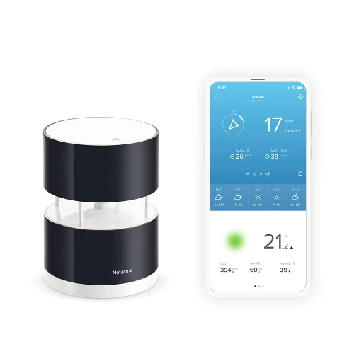 Netatmo Anémomètre connecté sans-fil NWA01-WW