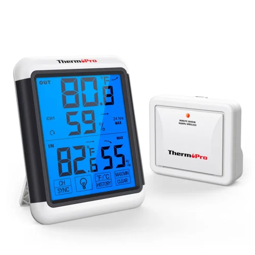 ThermoPro TP65C Hygromètre Numérique sans Fil (portée 150m)